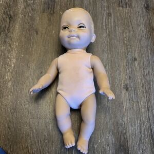 Luvabella Newborn interactive baby doll with blonde painted hair NOT WORKING‎